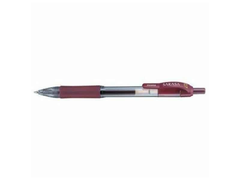 Stylo à bille roulante rétractable Sarasa 0.7  - porto