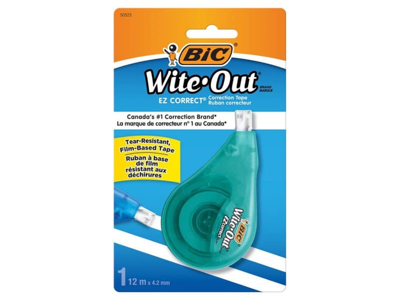 Ruban correcteur Bic Wite-Out EZcorrect