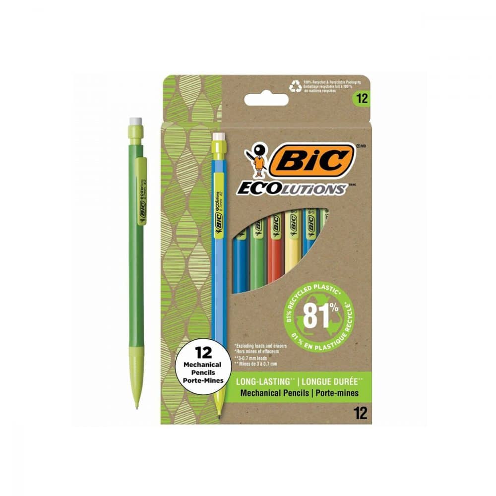 Portemines Ecolutions - BIC .7 pqt de 12