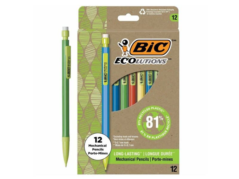 Portemines Ecolutions - BIC .7 pqt de 12