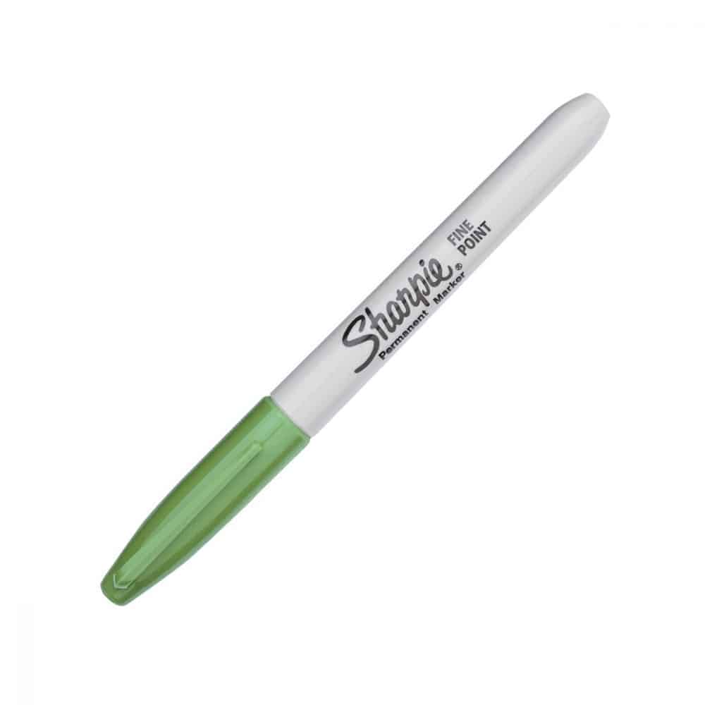 Marqueur permanent Sharpie à pointe fine - vert