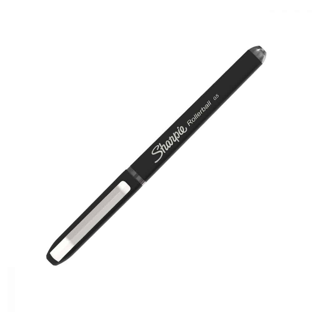 Stylo à bille roulante Sharpie black roller