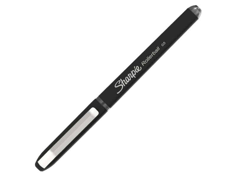 Stylo à bille roulante Sharpie black roller
