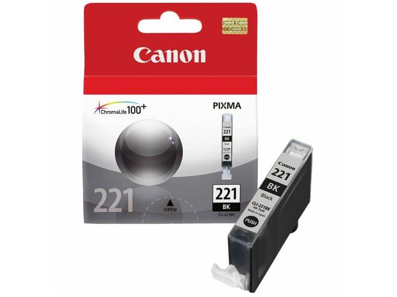 Cartouche jet d'encre Canon 221 noir