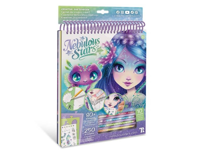 Carnet croquis créatif Nébulous Star Nénuphia