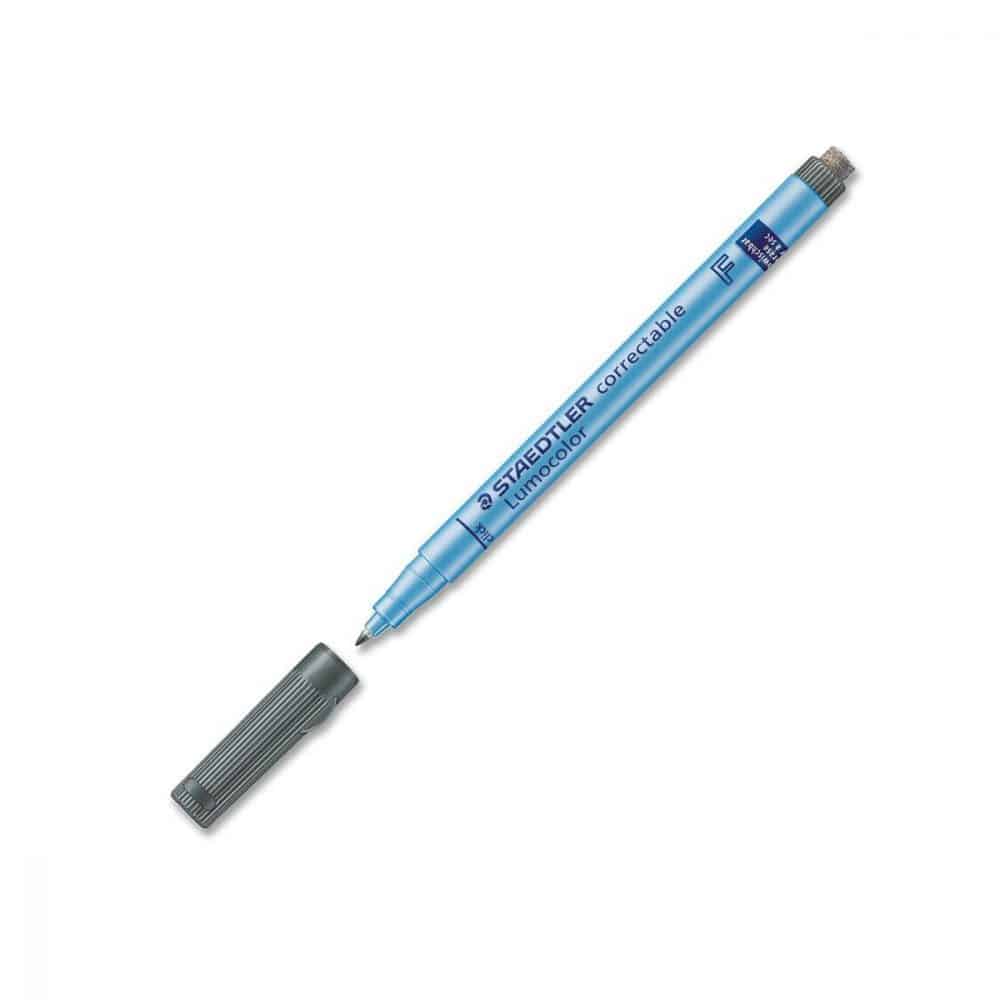 Marqueur effaçable Staedtler Lumocolor fin - noir