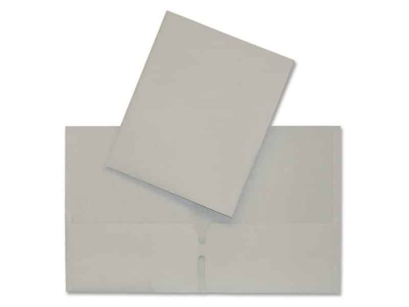 Portefolio en carton Hilroy - gris