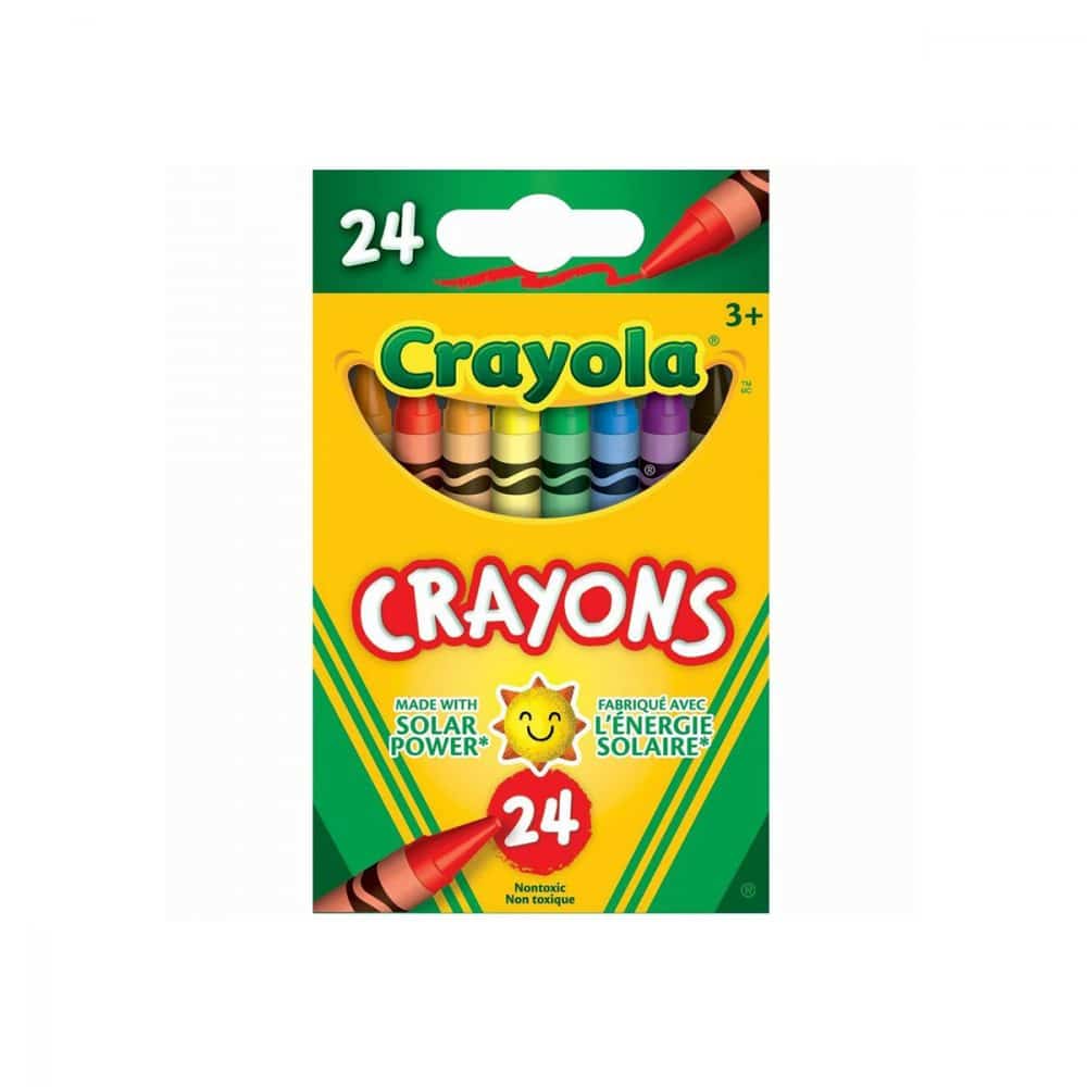 Boîte de 24 crayons de cire Crayola