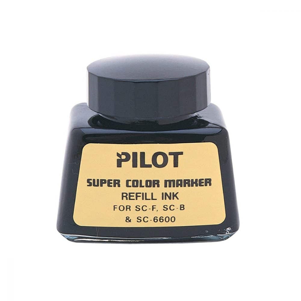 Bouteille d'encre pour marqueur Super Color Pilot rouge