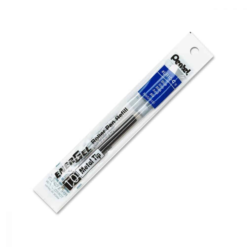 Recharge pour stylo Pentel Energel 1.0 - bleu
