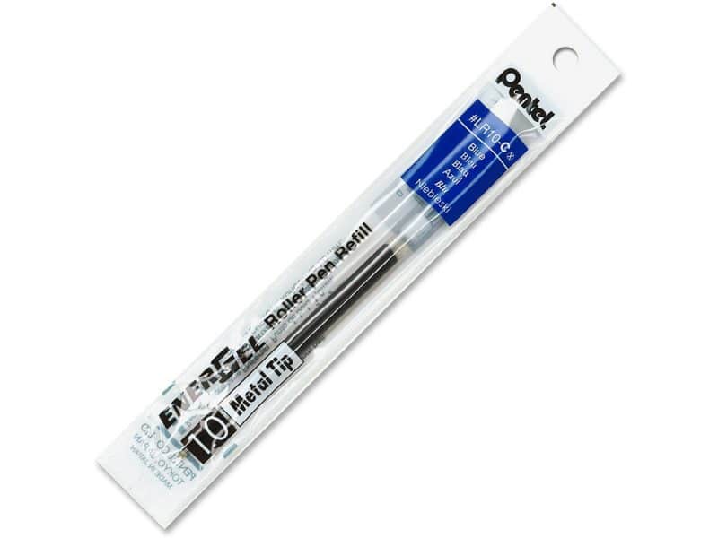 Recharge pour stylo Pentel Energel 1.0 - bleu