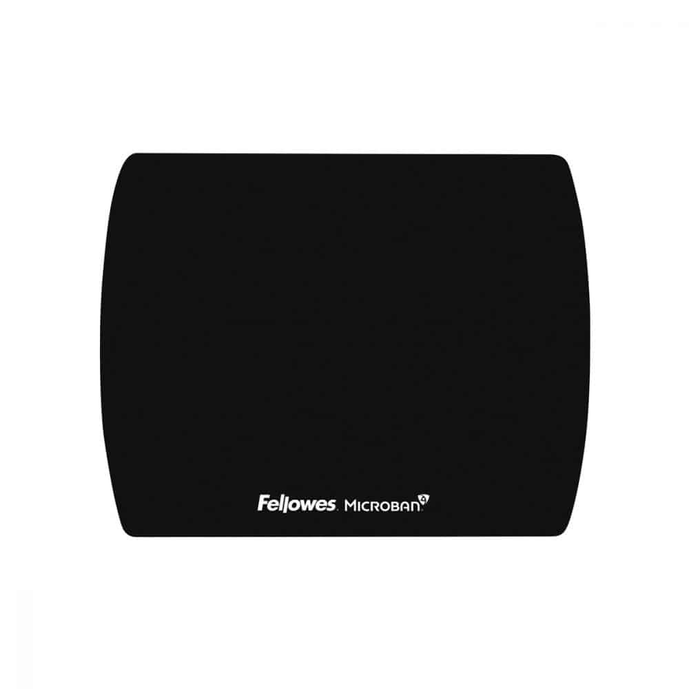 Tapis de souris ultra mince Microban noir
