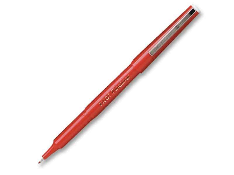 Marqueur Pilot Fineliner - rouge
