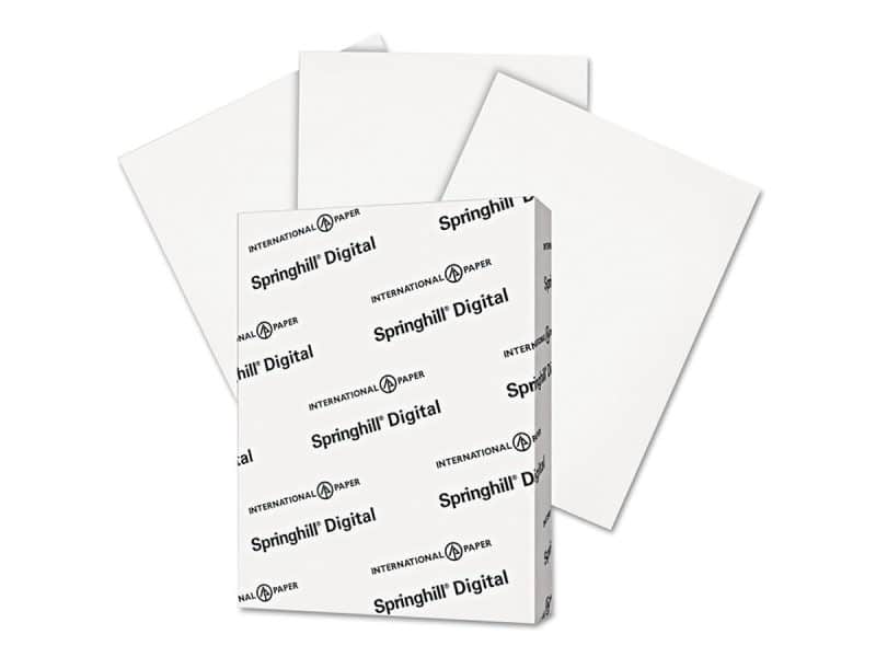 Carton exact blanc 8.5x11 - 250 cartons