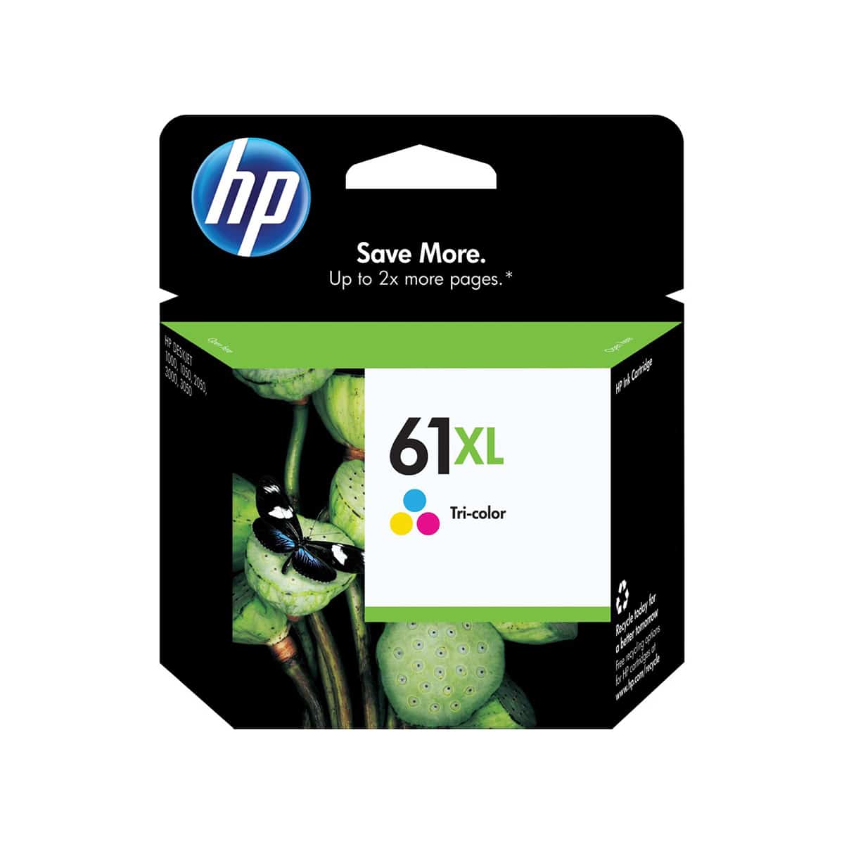 Cartouche jet d'encre HP 61 XL couleur