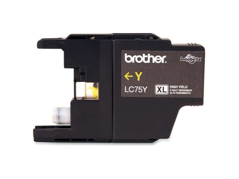 Cartouche jet d'encre Brother 75 xl - jaune
