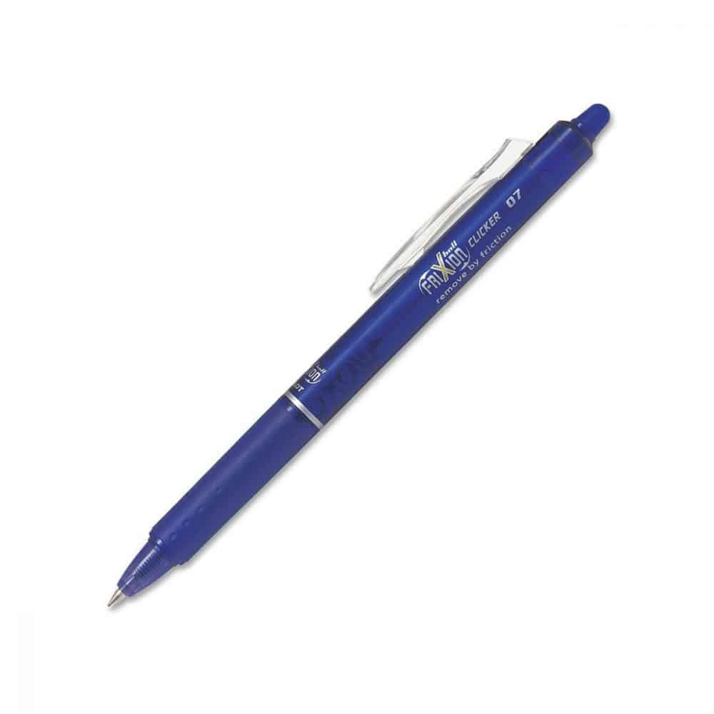 Stylo Frixion rétractable bleu 0.7mm