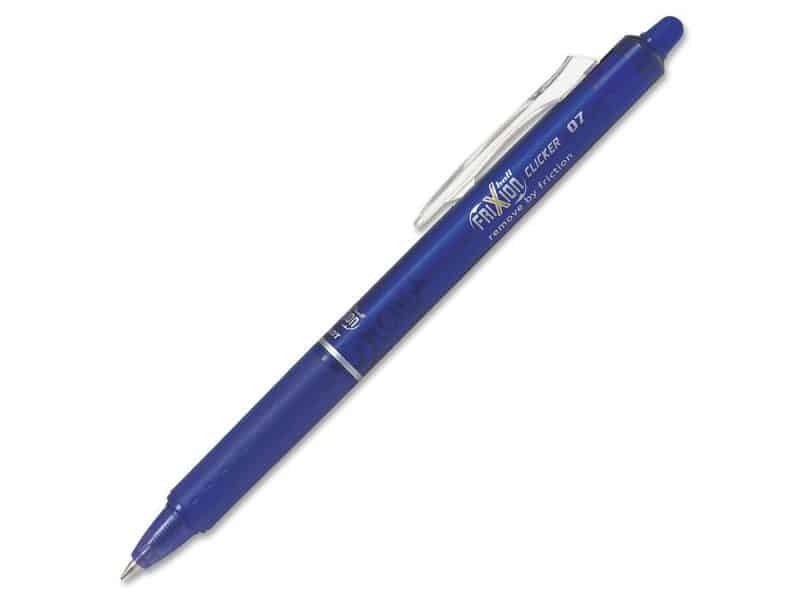 Stylo Frixion rétractable bleu 0.7mm