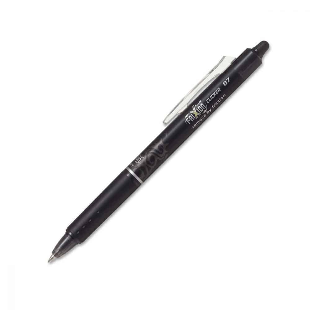 Stylo Frixion rétractable noir 0.7mm
