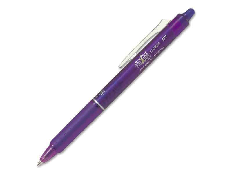 Stylo Frixion rétractable violet 0.7mm