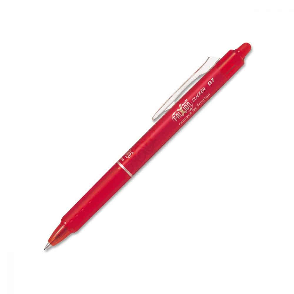 Stylo effaçable rétractable Pilot Frixion 0.7 - rouge