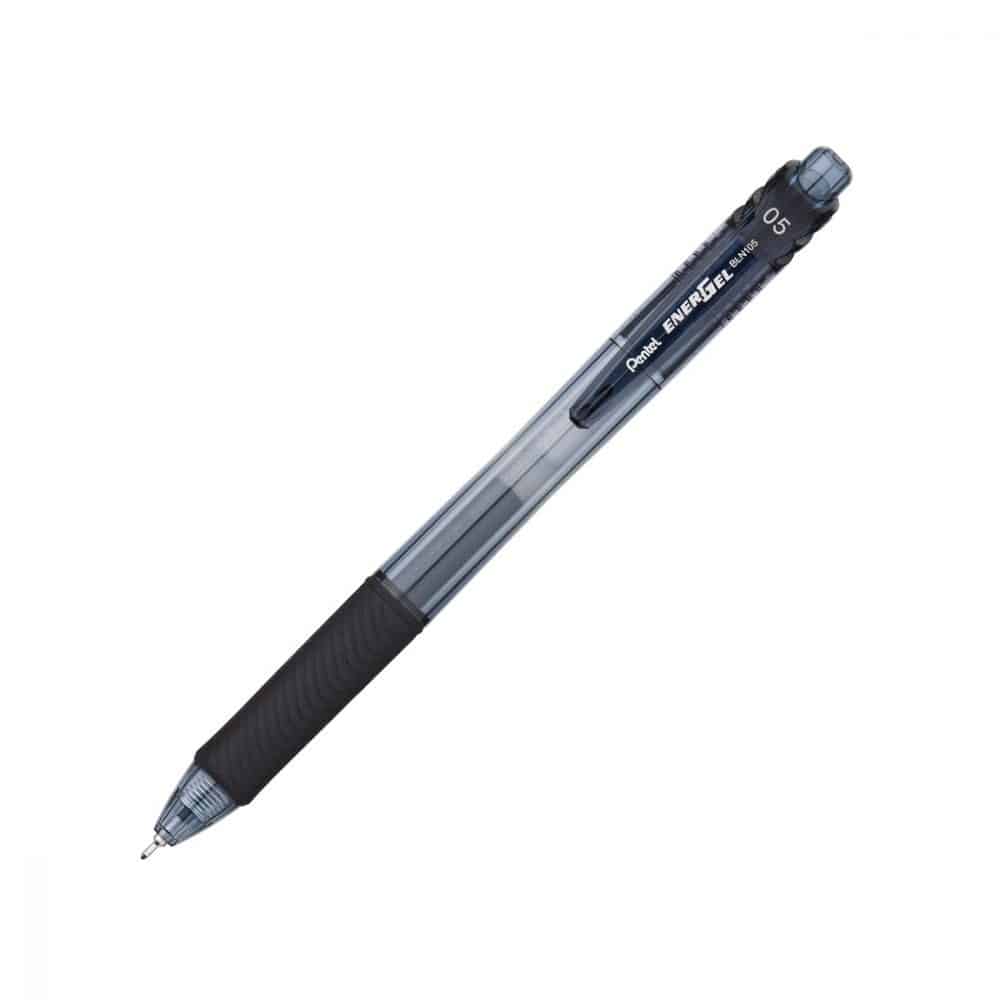 Stylo rétractable Pentel EnergelX 0.5 - noir