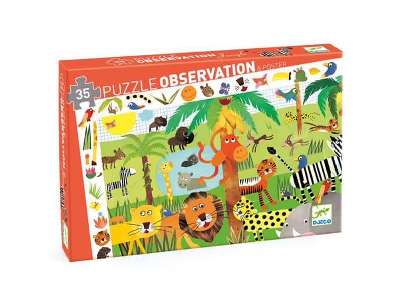 Puzzle observation jungle 35 pcs