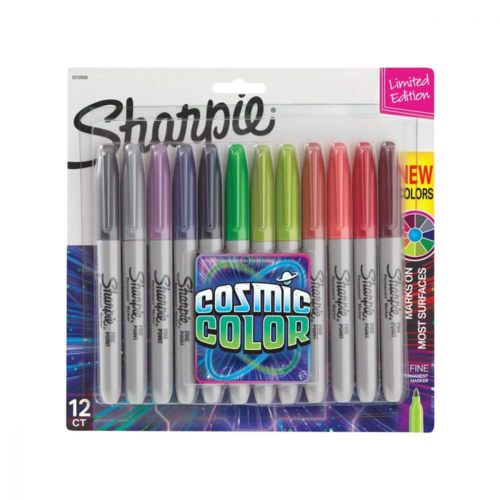 Paquet de 12 Sharpie fin cosmic color