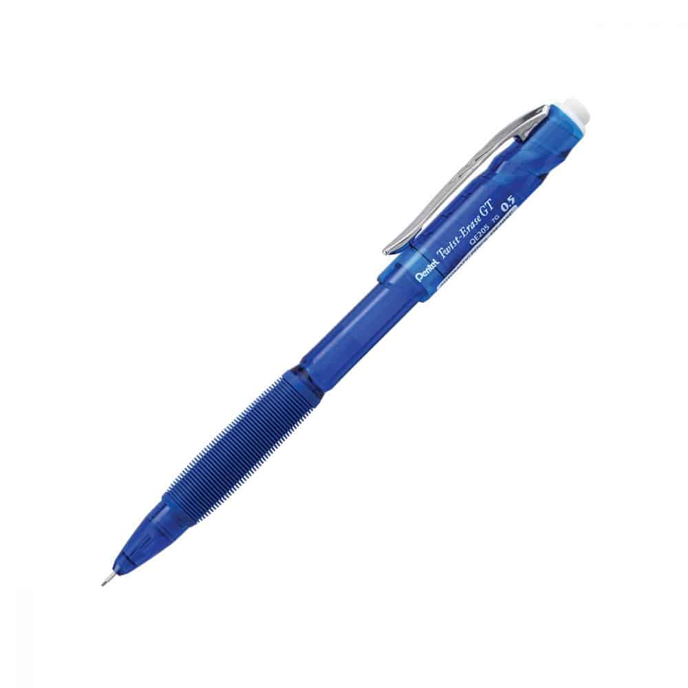Porte-mines Pentel Twist Erase GT 0.5 - bleu