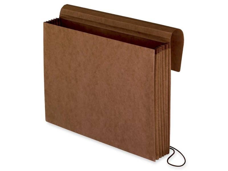 Classeur expansible en carton 5-1/4 po E19-6-B