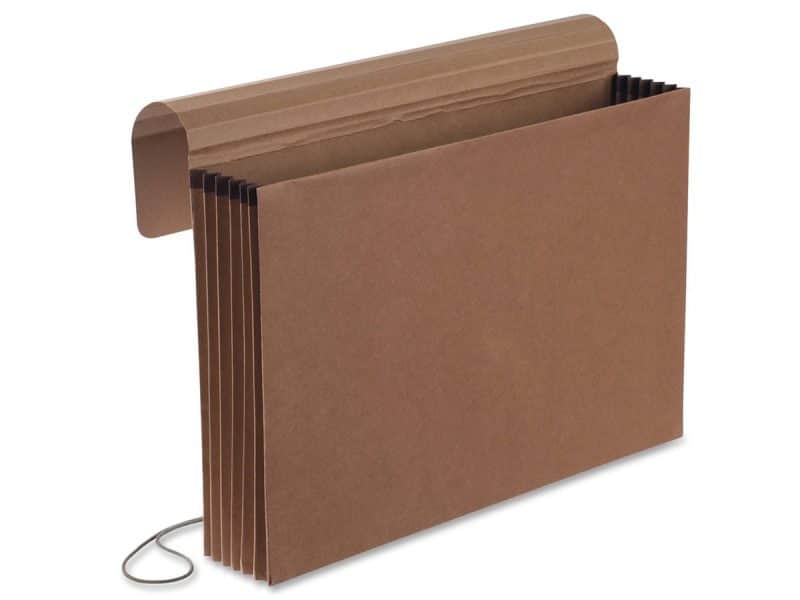 Classeur expansible en carton 5-1/4 po E22-6-B
