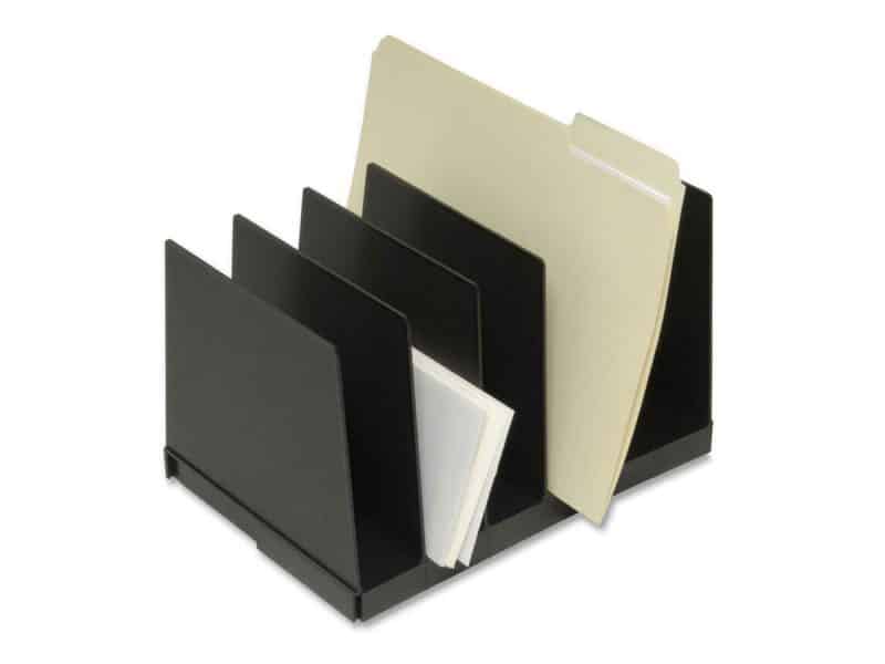 CLASSEUR DE BUREAU 6 COMP. NOIR