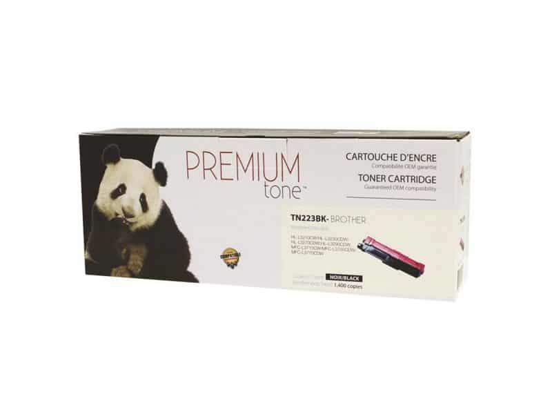 Cartouche de toner compatible à Brother TN223 - noir