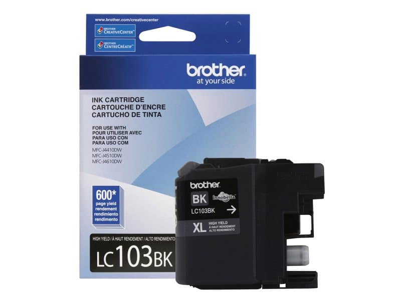 Cartouche jet d'encre Brother 103 noir