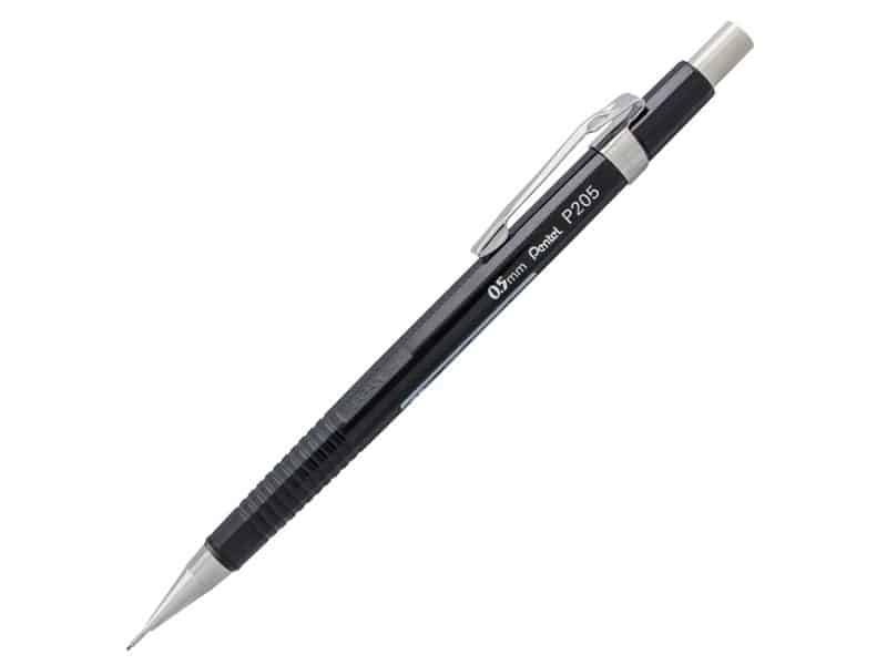Pote-mines Pentel P205 0.5 noir