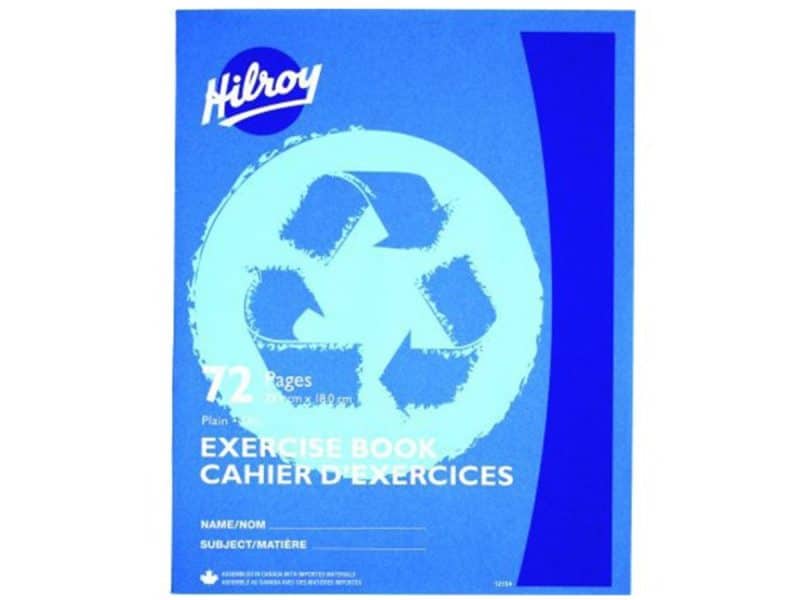Cahier Hilroy uni de 72 pages 9x7
