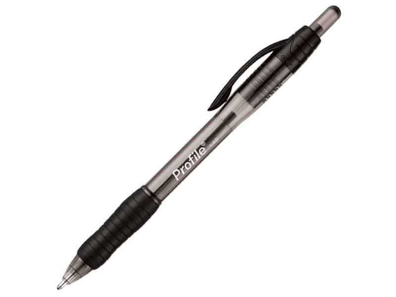 Stylo rétractable PaperMate Profile 1.4mm - noir