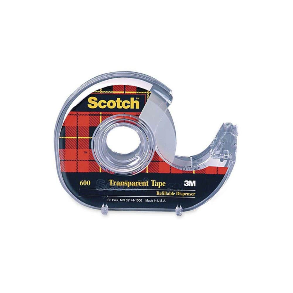 Ruban adhésif transparent Scotch® Dévidoir 19 mm x 33 m