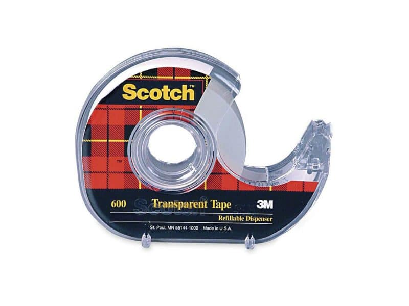 Ruban adhésif transparent Scotch® Dévidoir 19 mm x 33 m