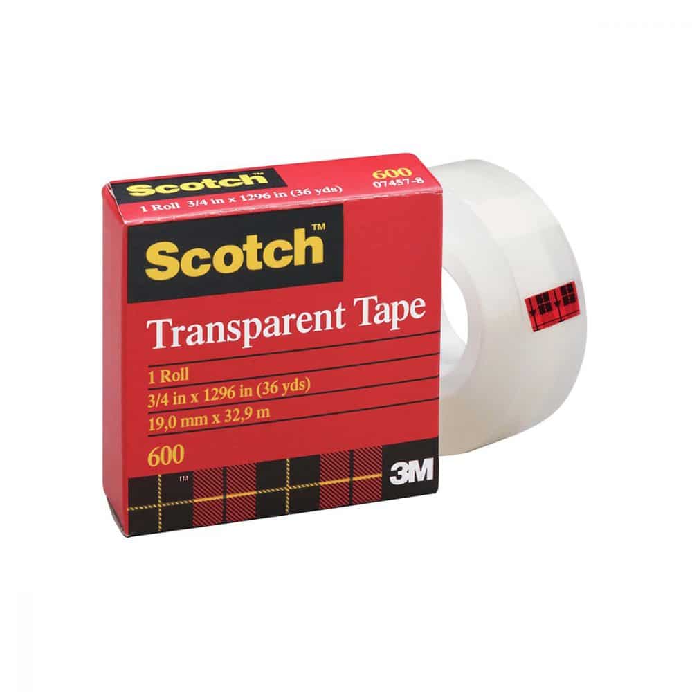 Recharge ruban adhésif Scotch transparent 19mm