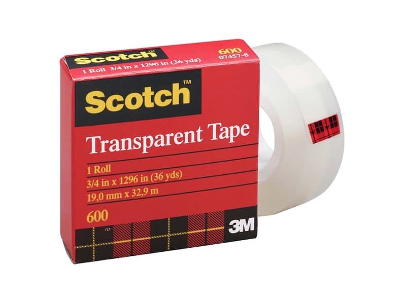 Recharge ruban adhésif Scotch transparent 19mm