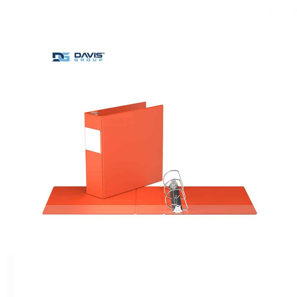 Reliure indispensable avec anneaux en D 3po orange