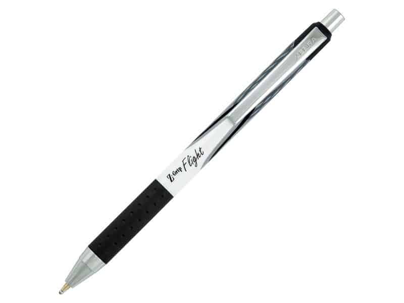 Stylo à bille rétractable Zebra Z-Grip Flight - noir