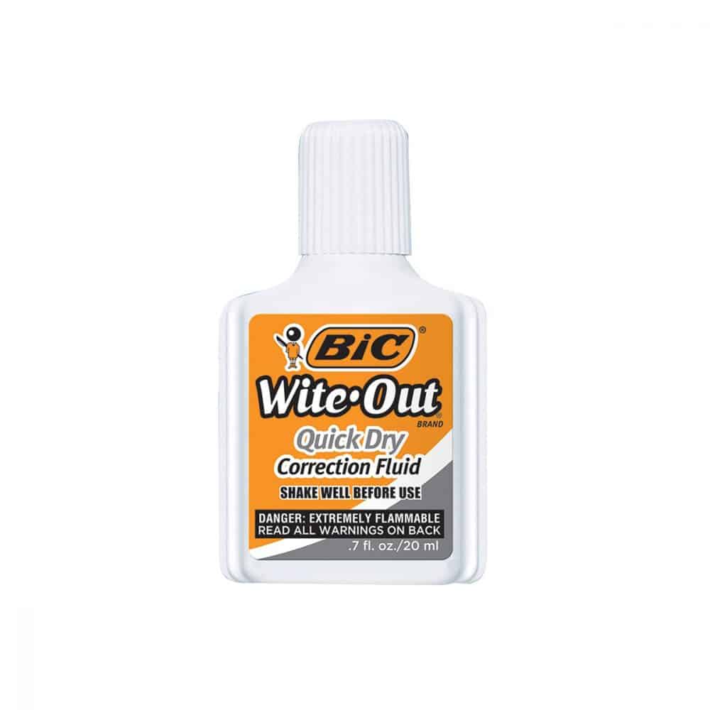 Liquide correcteur Wite-Out Séchage Rapide