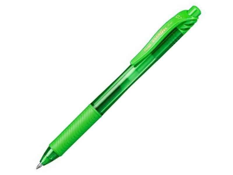 Stylo rétractable Pentel Energel-X 0.7 - vert