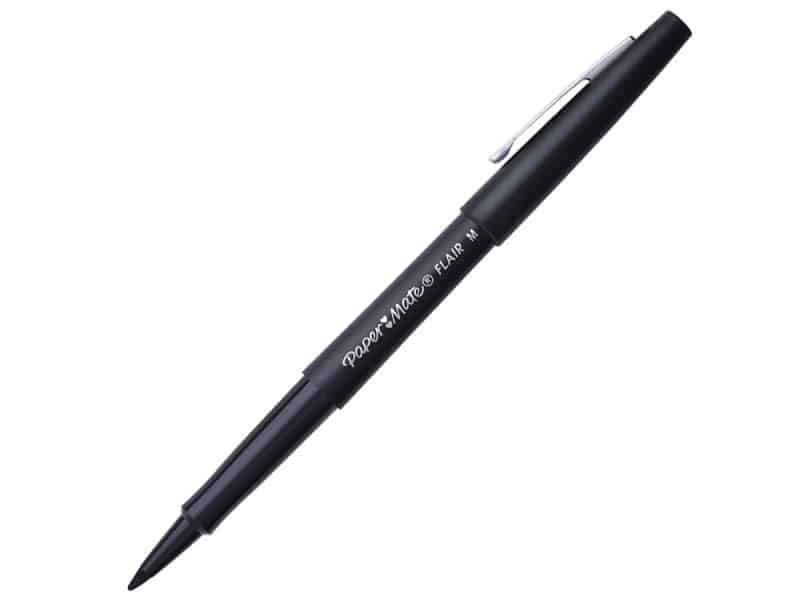 Marqueur Paper Mate Flair - Noir