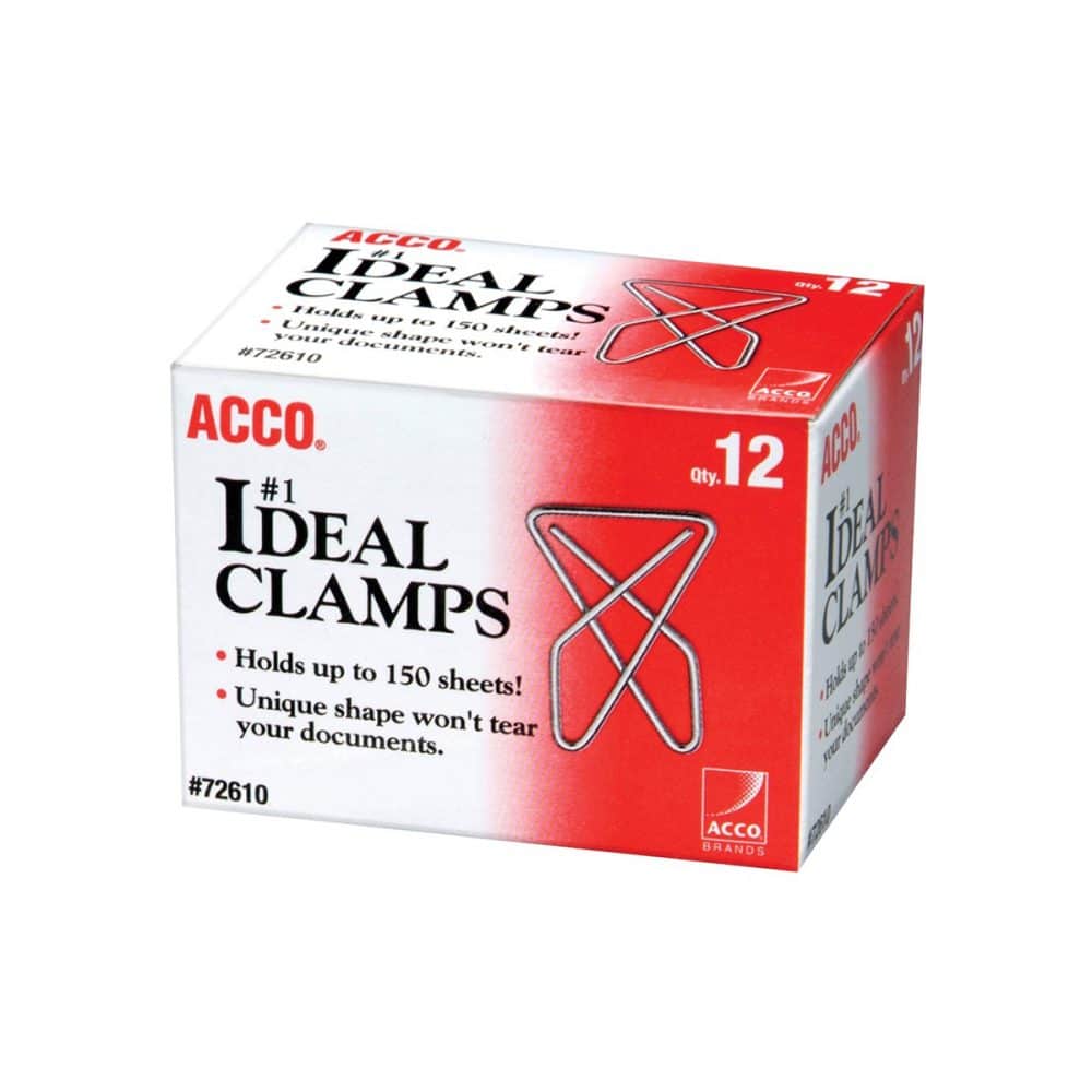Attaches croisées Acco #1 - Boîte de 12