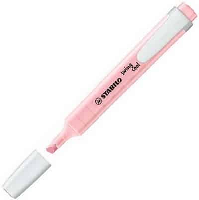 Surligneur Stabilo Swing Cool Pastel Rose poudré