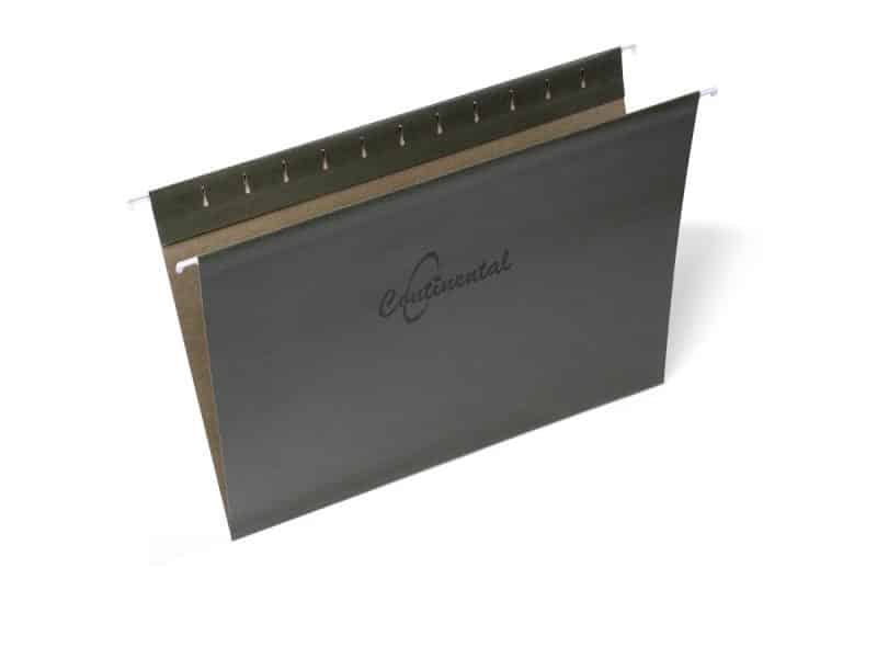 Boîte de 25 chemises suspendues format lettre -vert standard