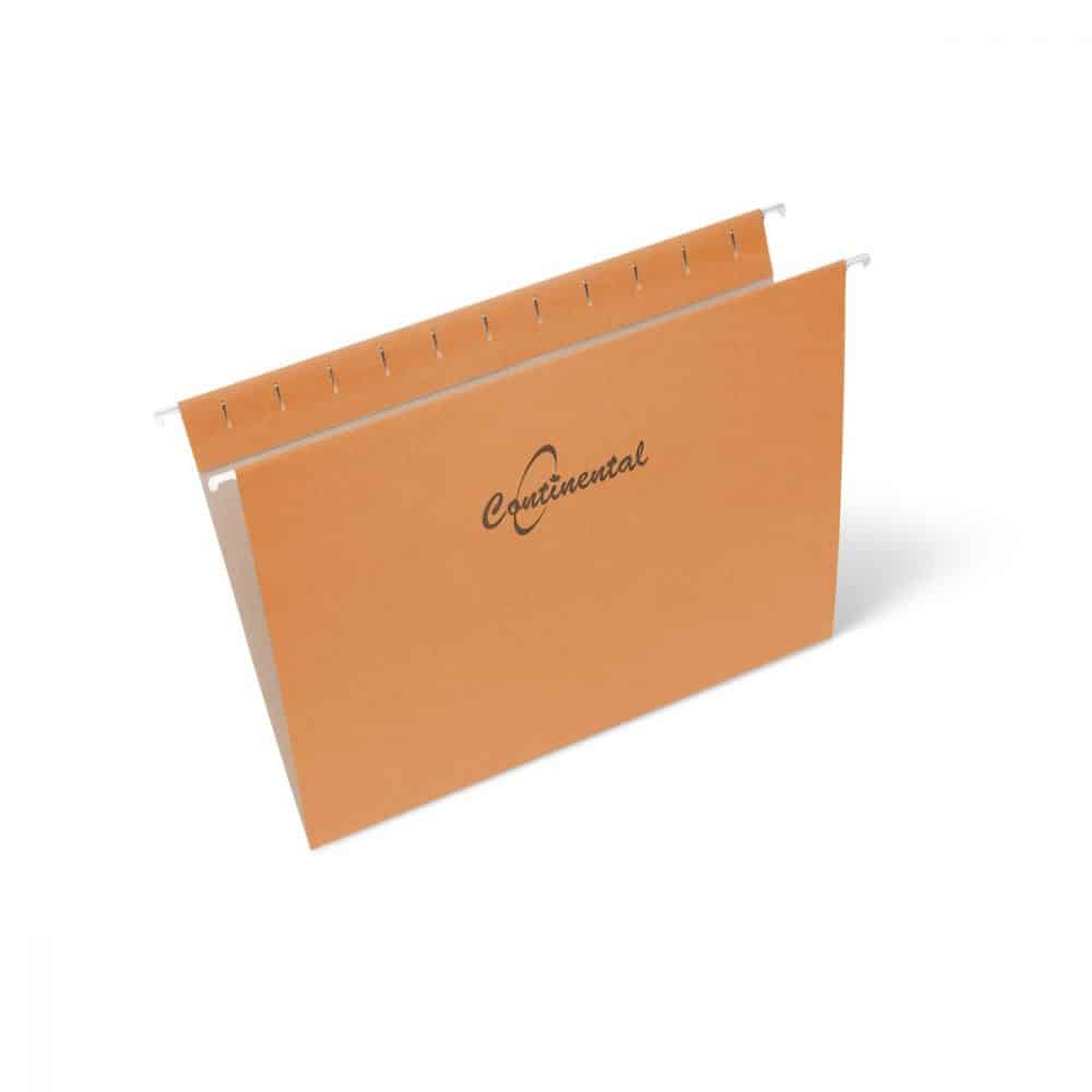 Boîte de 25 chemises suspendues format lettre - orange